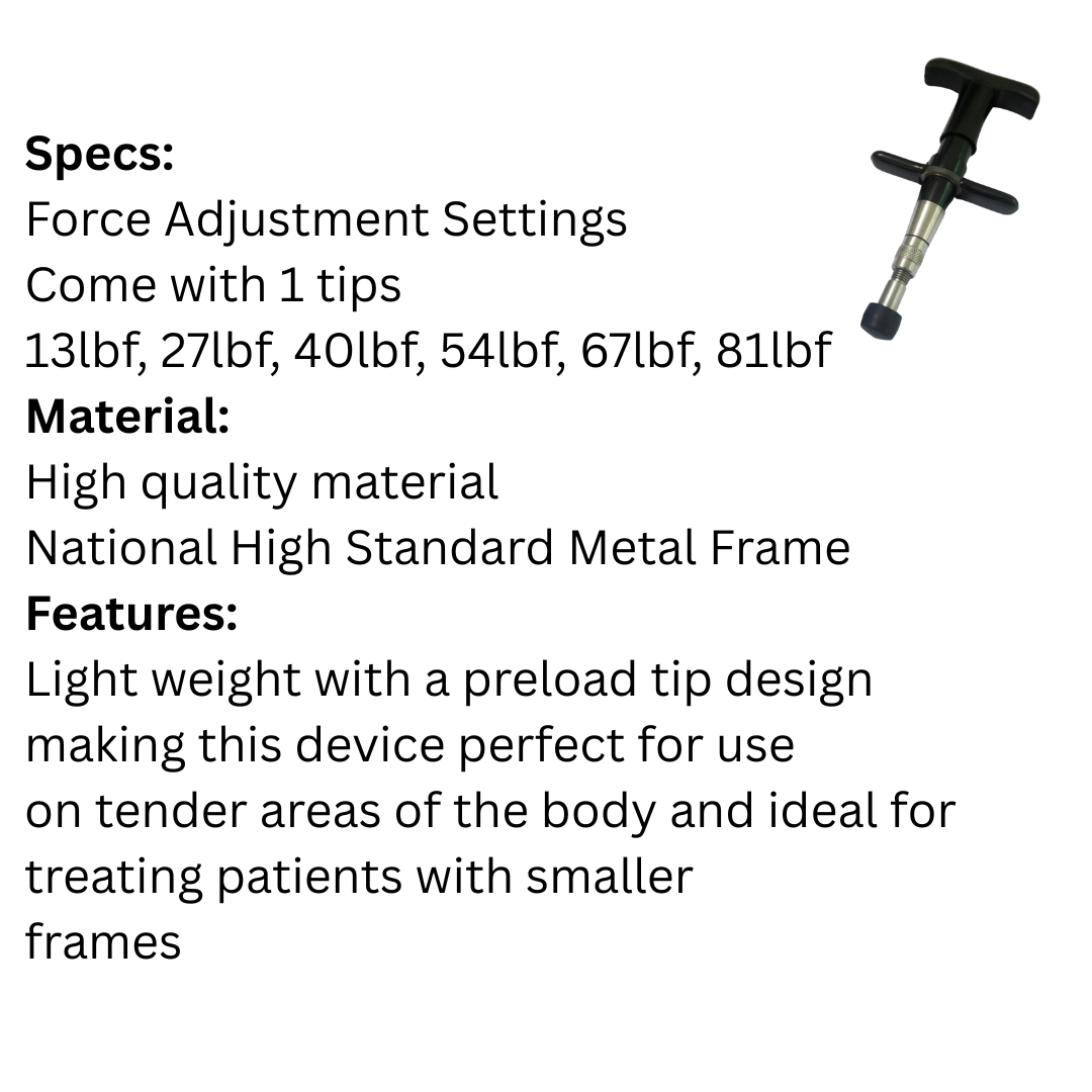 ChiroEon Chiropractic Manual Adjuster by Orthocure Products