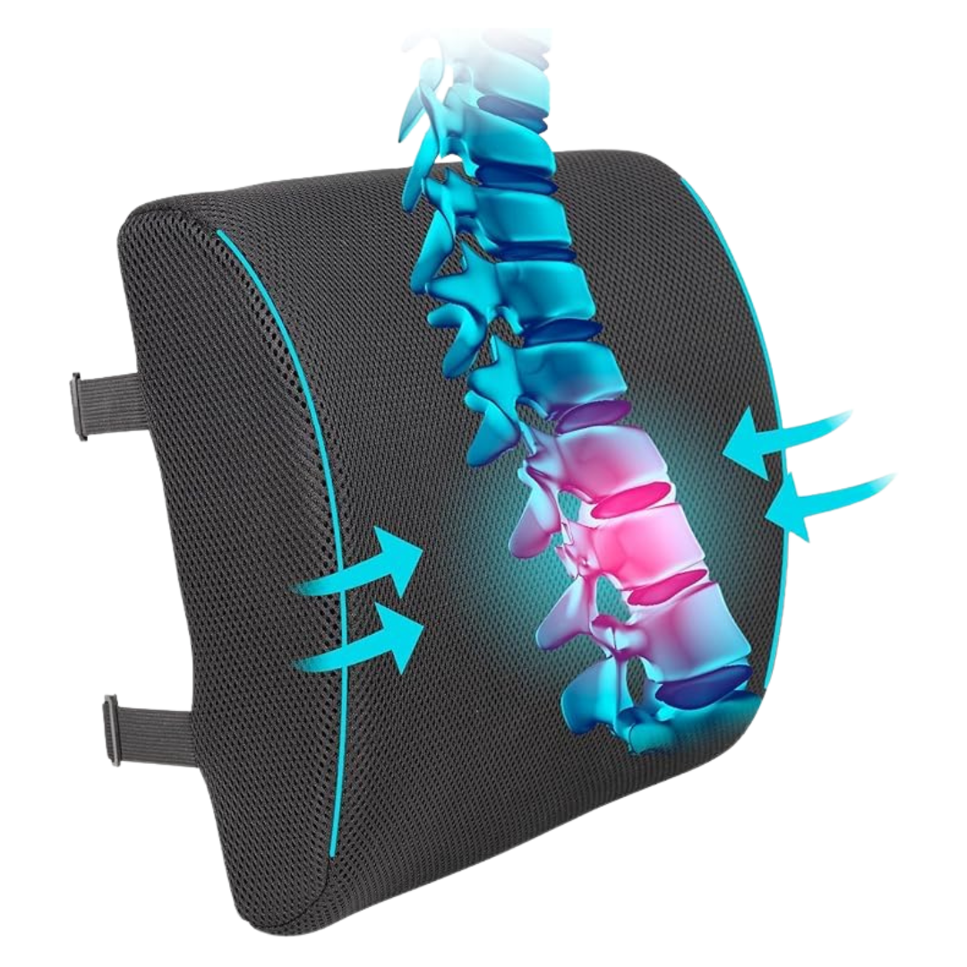 ORTHOCURE™ Mid Back Support Cushion for Back Pain & Posture Correction