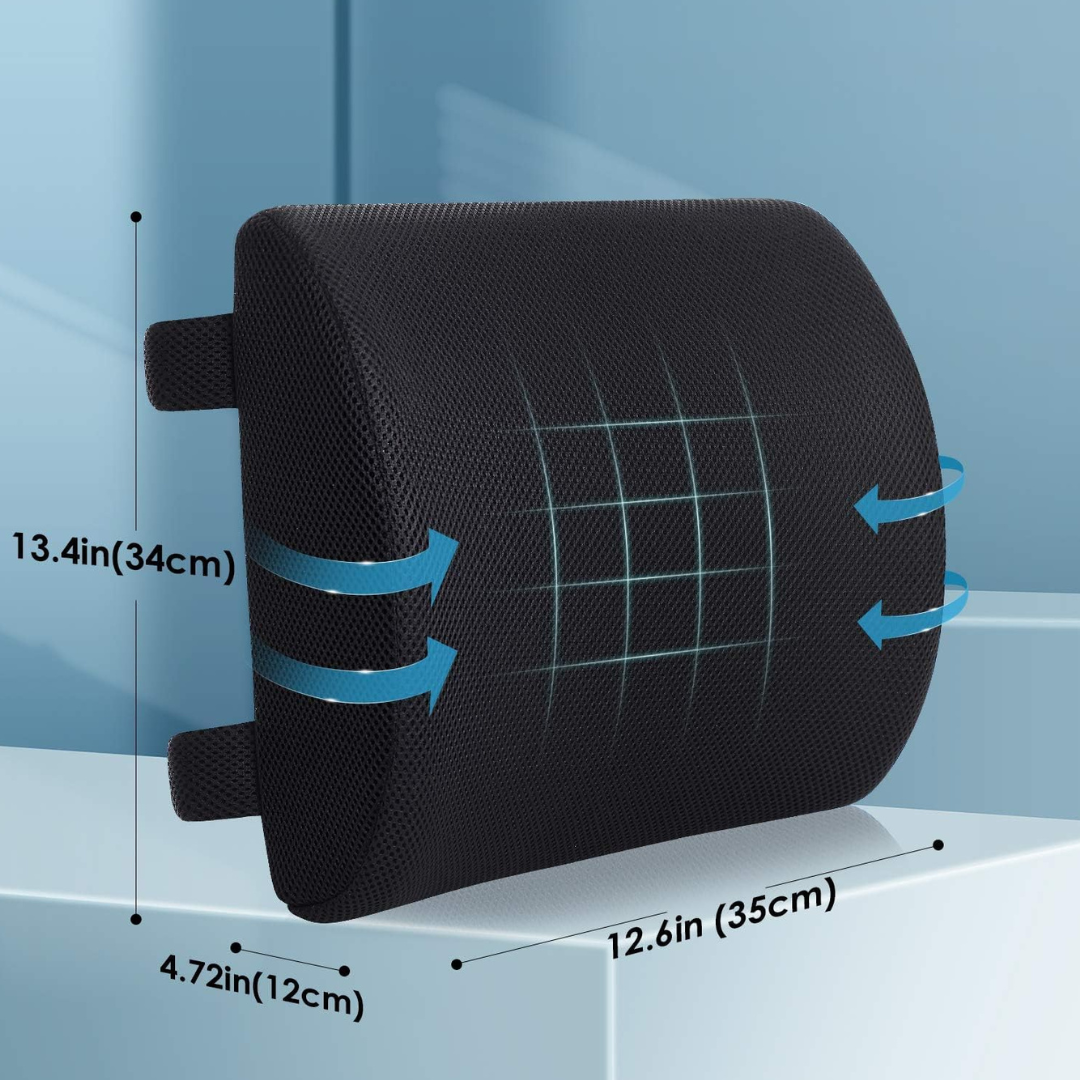 ORTHOCURE™ Mid Back Support Cushion for Back Pain & Posture Correction