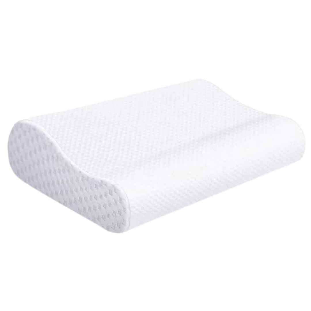 ORTHOCURE™ Contour Orthopedic Memory Foam Pillow for Cervical/ Neck Pain (Queen Size)
