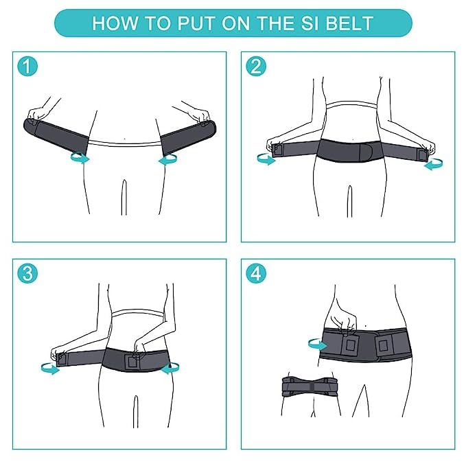 ORTHOCURE™ SI Belt for Sacroiliac Joint & Lower Back Pain
