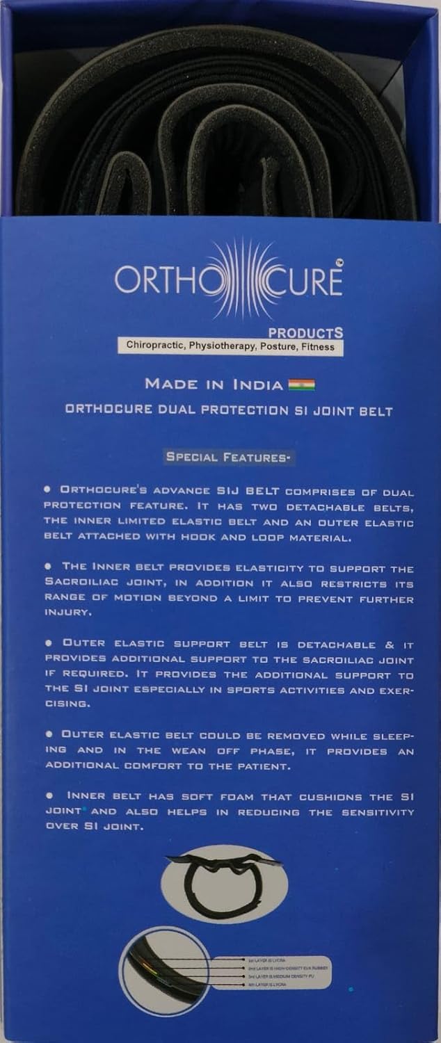 ORTHOCURE™ SI Belt for Sacroiliac Joint & Lower Back Pain